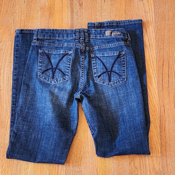 KUT from the Kloth Women's Mid Rise Jeans KP011FJMX5 Boot Cut #68126 Size 6 - Picture 2 of 10